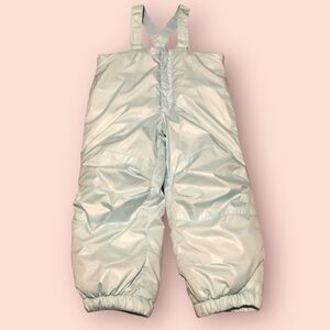 Snow Pants. Kids. Icy Blue